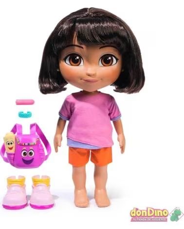 SPIN MASTER POUPÉE DORA L´EXPLORATRICE AVEC ACCESSOIRES - RÉF: 1184757 MULTICOLOR