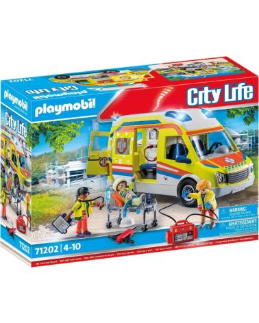 PLAYMOBIL CITY LIFE AMBULANCIA DE RESCATE REF 1184991 MULTICOLOR