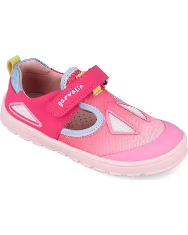 GARVALIN SANDALIAS RESPETUOSAS PARA CHICA 262503 BAREFOOT SOFT SPORT FUCSIAB146