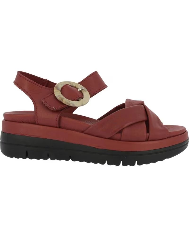 D`CUTILLAS SANDALIA PARA MUJER DOCTOR CUTILLAS 37151 TRENZADA ROJO