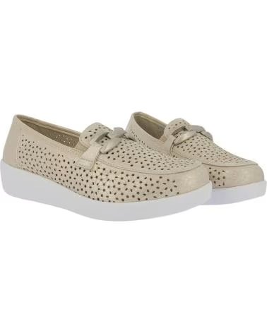 D`CUTILLAS MOCASINES PARA MUJER DOCTOR CUTILLAS 38475 CASUAL PICADO CHAMPAGNE