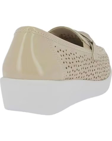 D`CUTILLAS MOCASINES PARA MUJER DOCTOR CUTILLAS 38475 CASUAL PICADO CHAMPAGNE