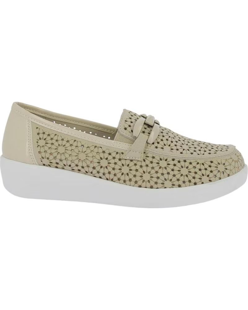 D`CUTILLAS MOCASINES PARA MUJER DOCTOR CUTILLAS 38475 CASUAL PICADO PLATINO