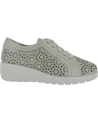 D`CUTILLAS DEPORTIVA PARA MUJER DOCTOR CUTILLAS 40205 PICADO FLORES PLATA