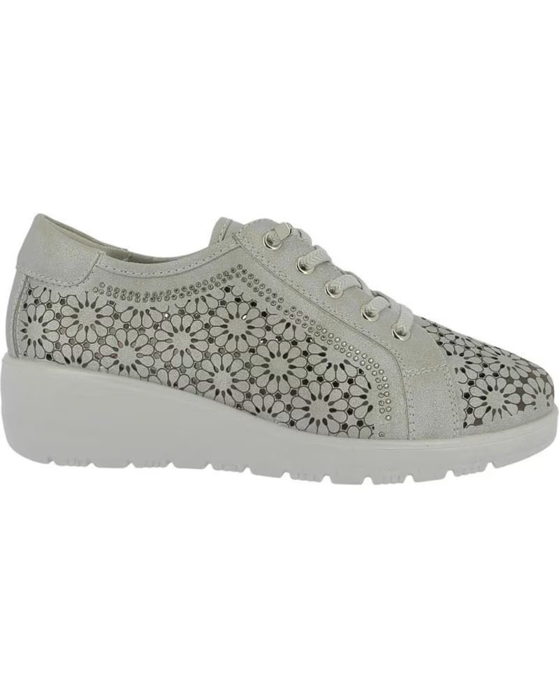 D`CUTILLAS DEPORTIVA PARA MUJER DOCTOR CUTILLAS 40205 PICADO FLORES PLATA