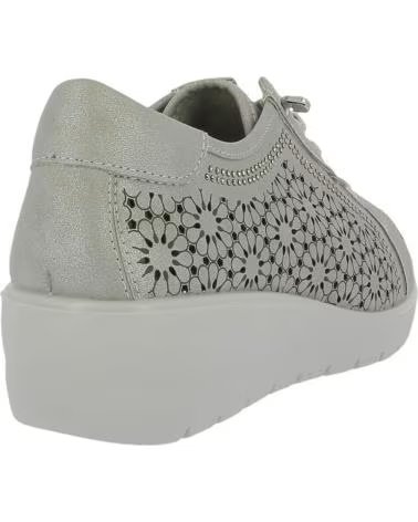 D`CUTILLAS DEPORTIVA PARA MUJER DOCTOR CUTILLAS 40205 PICADO FLORES PLATA
