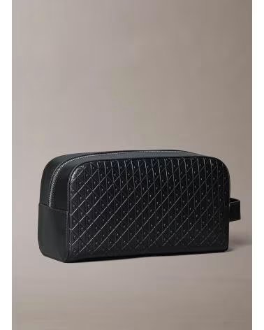 CALVIN KLEIN EMBOSSED EMBLEM NEGRO
