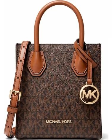 MICHAEL KORS SAC 35T1GM9C0I-BROWN TOTE LOGO SIGNATURE