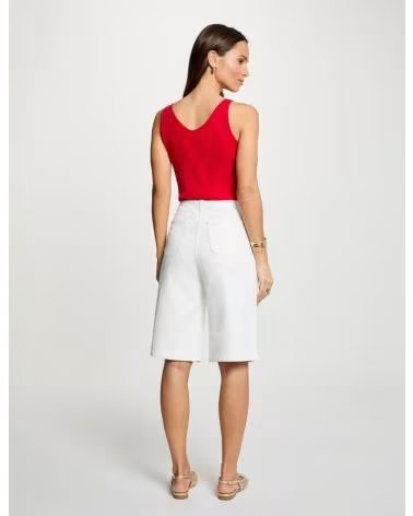 T-SHIRT JUSTA DANIELA MORGAN VERMELHA ROJO