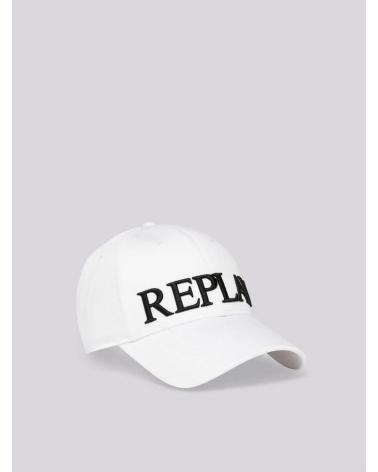 REPLAY GORRA BLANCA CON LOGO 1185610 BLANCO