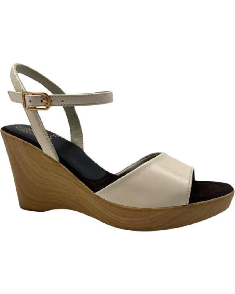 UNISA SANDALIAS MUJER MODELO RADAR NTO COLOR BEIS IVORY