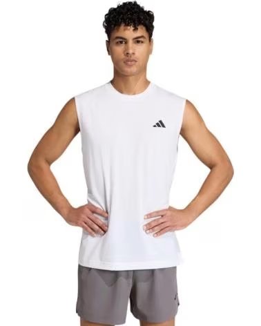 ADIDAS CAMISETA FITNESS WE FR SL KD5424 HOMBRE TIRANTES TRAI BLANCO