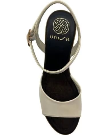 UNISA SANDALIAS MUJER MODELO RADAR NTO COLOR BEIS IVORY