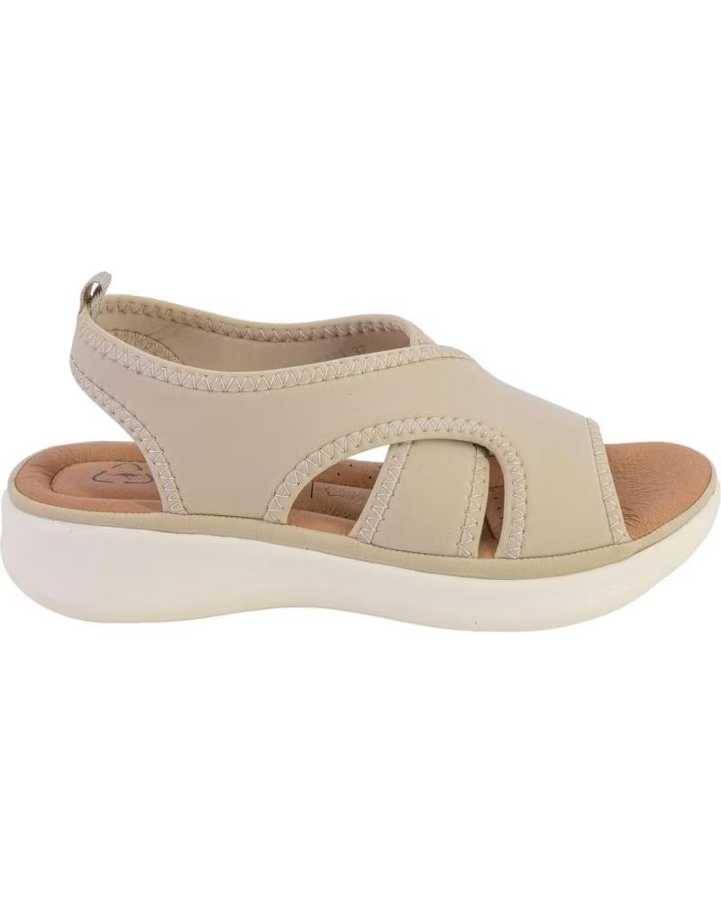 KANGAROOS DAMEN-SANDALEN 073, REFERENZ 1186095 BEIGE