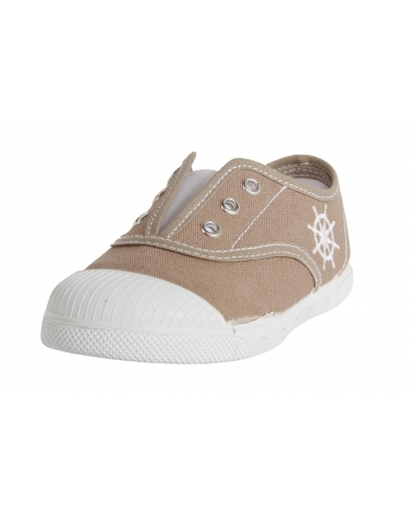 girl and boy Trainers COTTON CLUB CC0002 BEIG