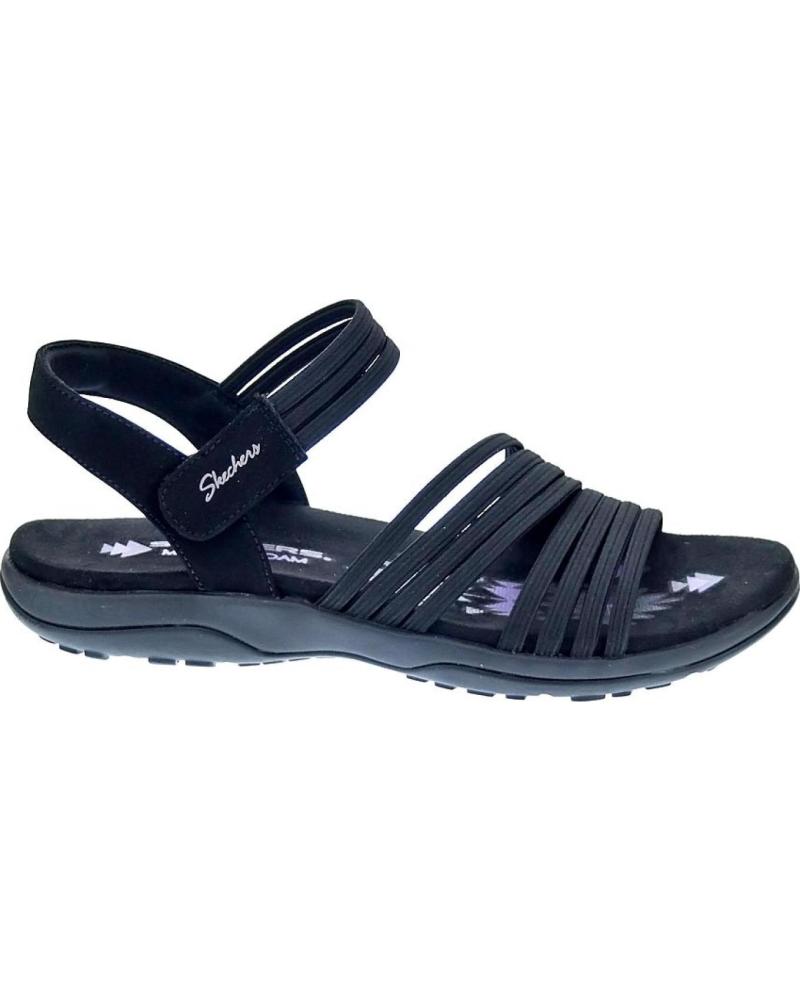 SKECHERS SANDALIAS REGGAE SLIM 1186273 NEGRAS NEGRO