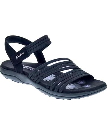 SKECHERS SANDALIAS REGGAE SLIM 1186273 NEGRAS NEGRO