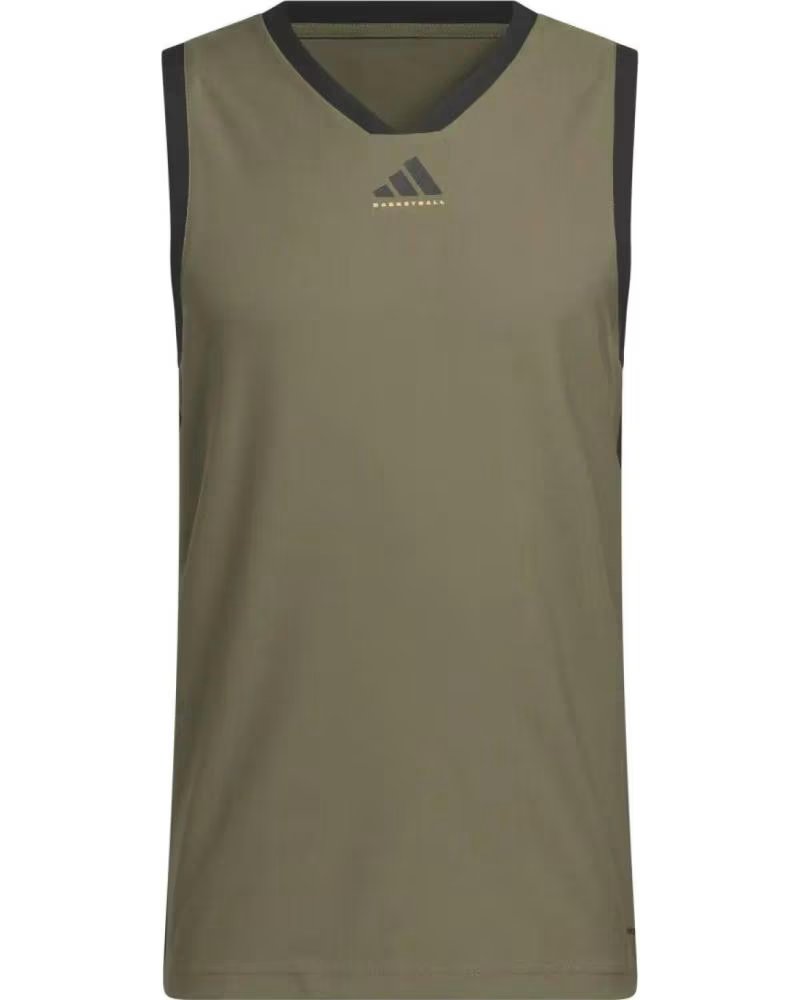 ADIDAS Camiseta De Baloncesto Crazy Lite en verde para unisex OLISTR