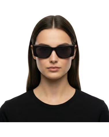 SALVATORE FERRAGAMO SF1079S RECTANGULAR ACETATE SUNGLASSES NEGRO