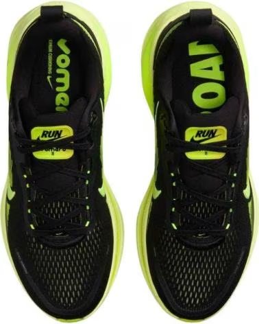 NIKE SCARPE DEPORTIVO VOMERO 18 NERO E LIME NEGRO