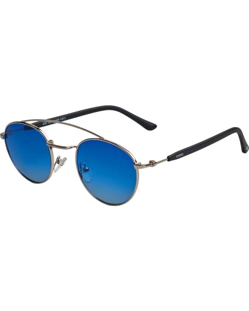 KYPERS ÓCULOS DE SOL ZOE REDONDOS DE METAL REF 1186627 PLATEADO-NEGRO
