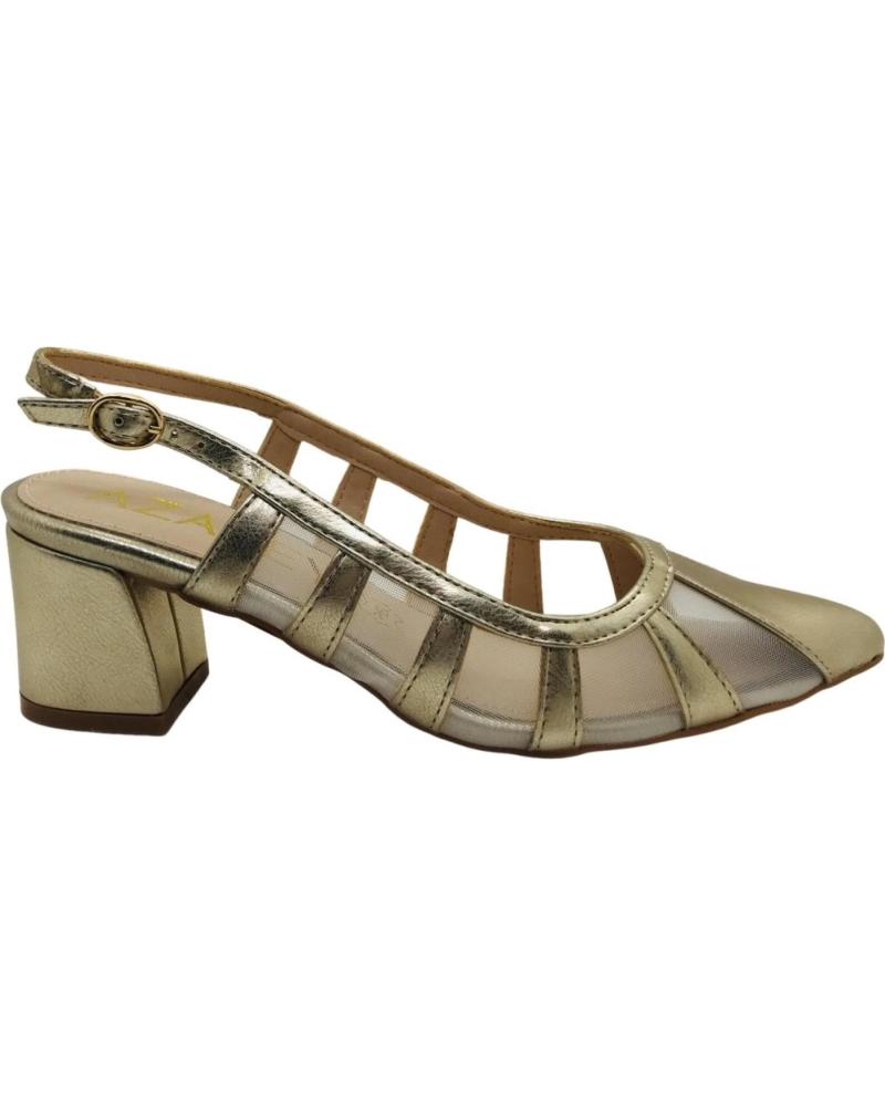 AZAREY ZAPATO DESTALONADO FIESTA 611K884 ORO