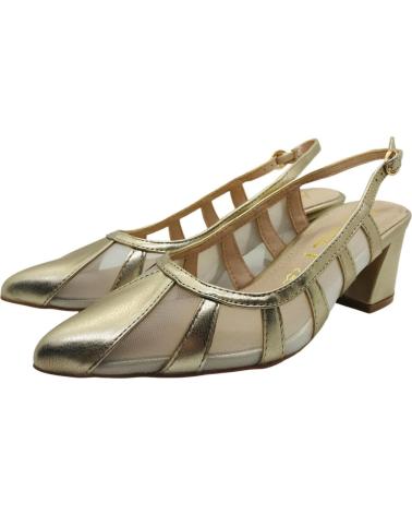 AZAREY ZAPATO DESTALONADO FIESTA 611K884 ORO