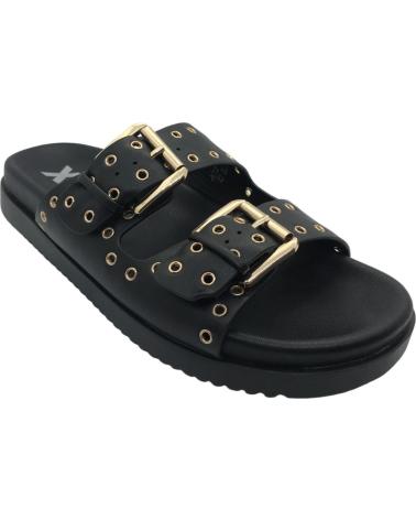 XTI SANDALIA BIO CON TACHUELAS NEGRO