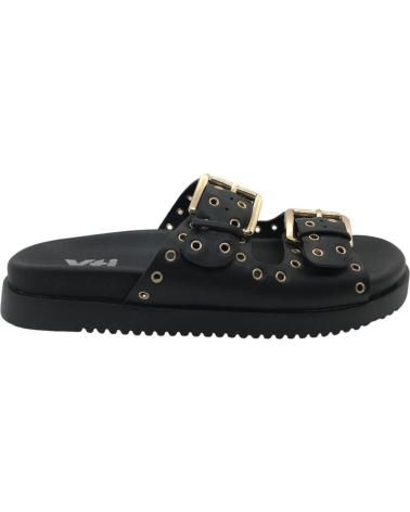 XTI SANDALIA BIO CON TACHUELAS NEGRO