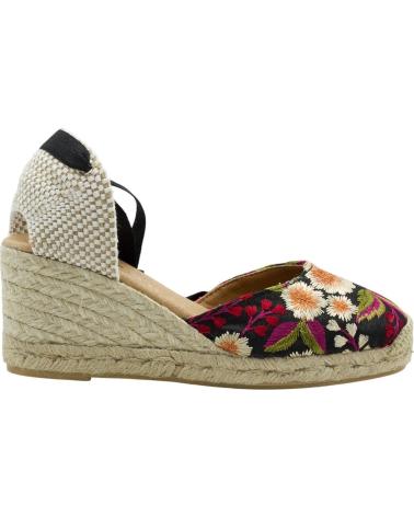 PASTOR ALPARGATAS CON CUÑA LACES NEGRO 1185833