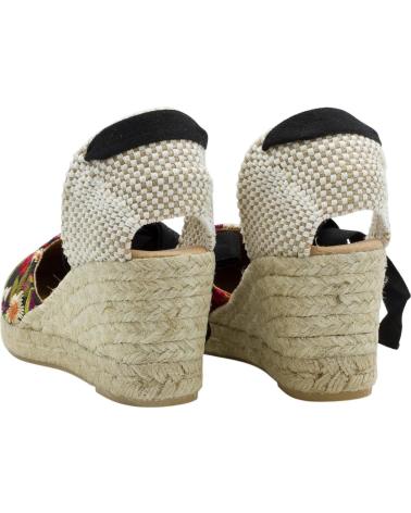 PASTOR ALPARGATAS CON CUÑA LACES NEGRO 1185833