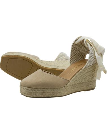 PASTOR ALPARGATAS DE CUÑA FELICITY BEIGE - REF 1185834