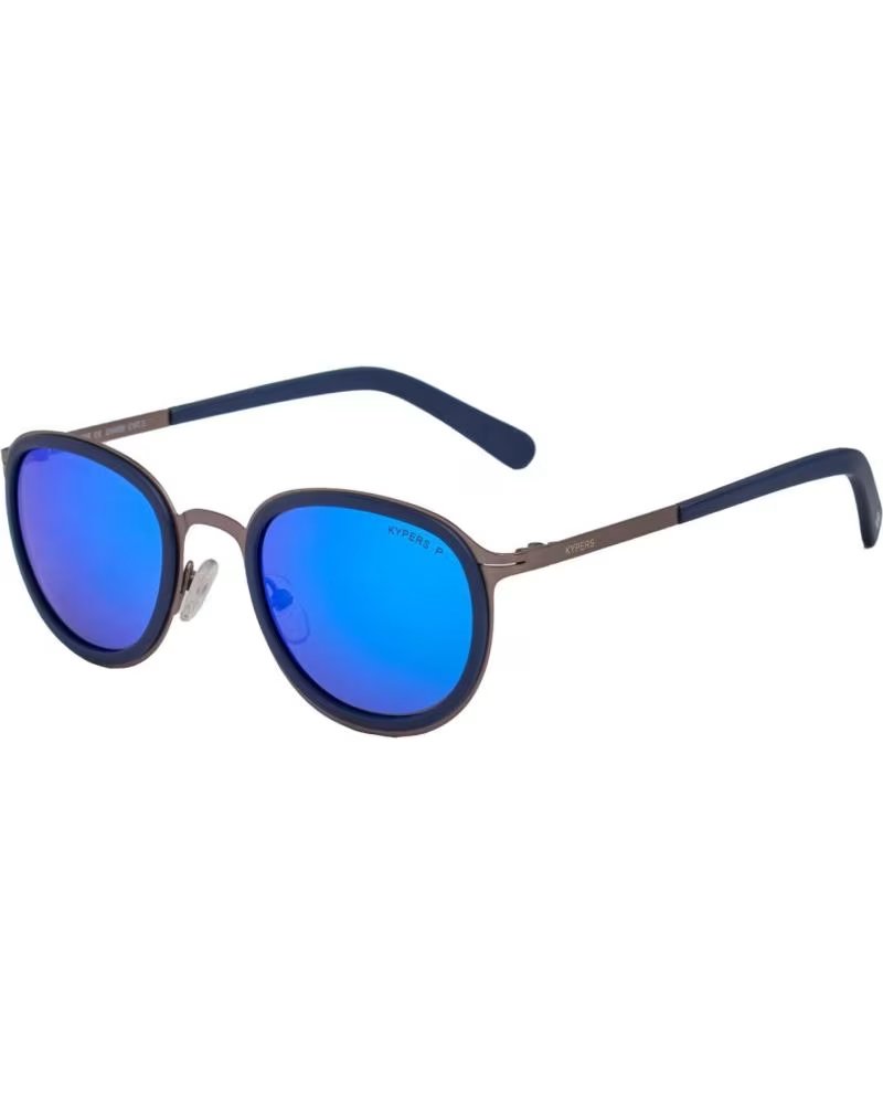 KYPERS JOSSIE SONNENBRILLE RUND METALL GUN-BLAU 1186684 GUN-AZUL