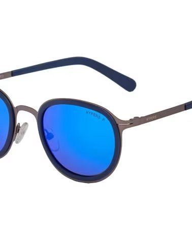 KYPERS JOSSIE SONNENBRILLE RUND METALL GUN-BLAU 1186684 GUN-AZUL