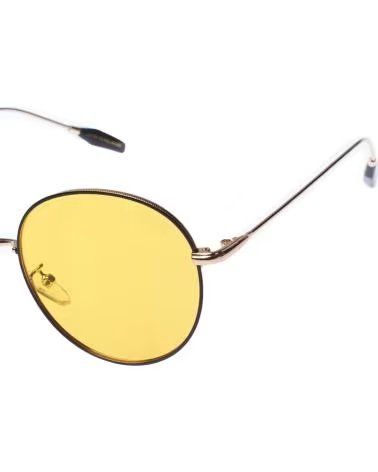 MUST HAVE GAFAS DE SOL REDONDAS POLARIZADAS UV400 - REF 1186765 DORADO