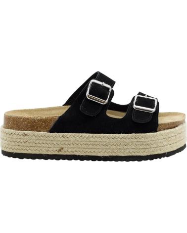STAY SANDALIA PLATAFORMA PASTOR 31-793 HEBILLAS NEGRO