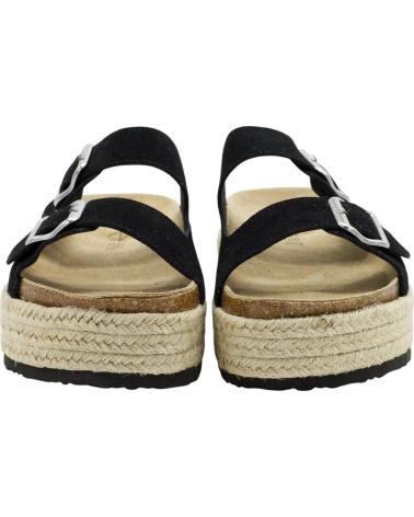 STAY SANDALIA PLATAFORMA PASTOR 31-793 HEBILLAS NEGRO