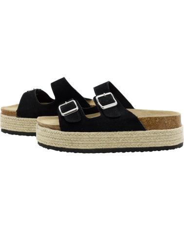 STAY SANDALIA PLATAFORMA PASTOR 31-793 HEBILLAS NEGRO