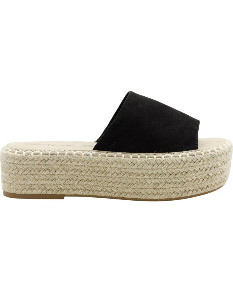 STAY SANDALIA PLATAFORMA PASTOR 17-123 NEGRO
