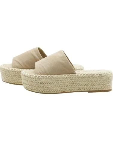 STAY JUTE PLATFORM SANDALS PASTOR 1185863 BEIGE