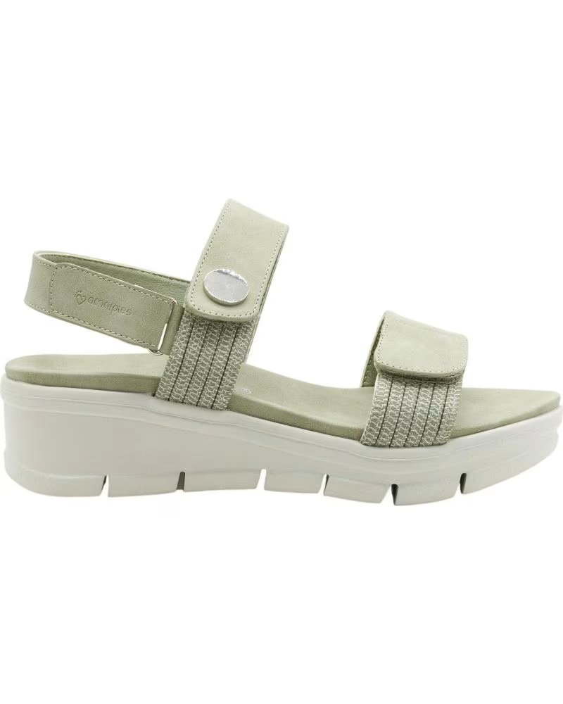 AMARPIES AMARPIÉS ABZ23505 GREEN SANDAL VERDE