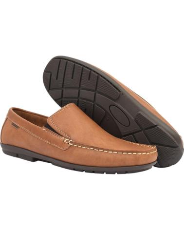 BAERCHI MOCASINES 7901 EN PIEL COLOR CUERO