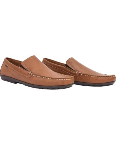 BAERCHI MOCASINES 7901 EN PIEL COLOR CUERO