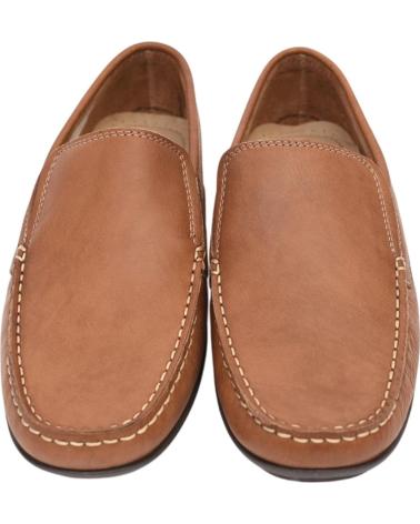 BAERCHI MOCASINES 7901 EN PIEL COLOR CUERO