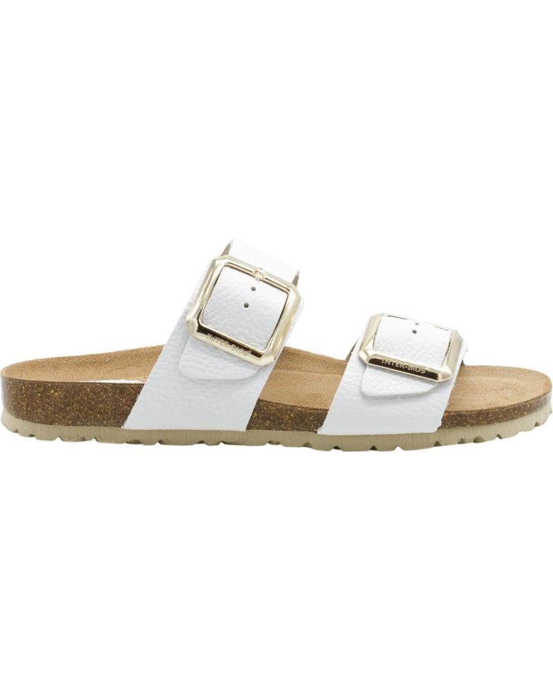 INTERBIOS SANDALIAS 7232 BLANCO