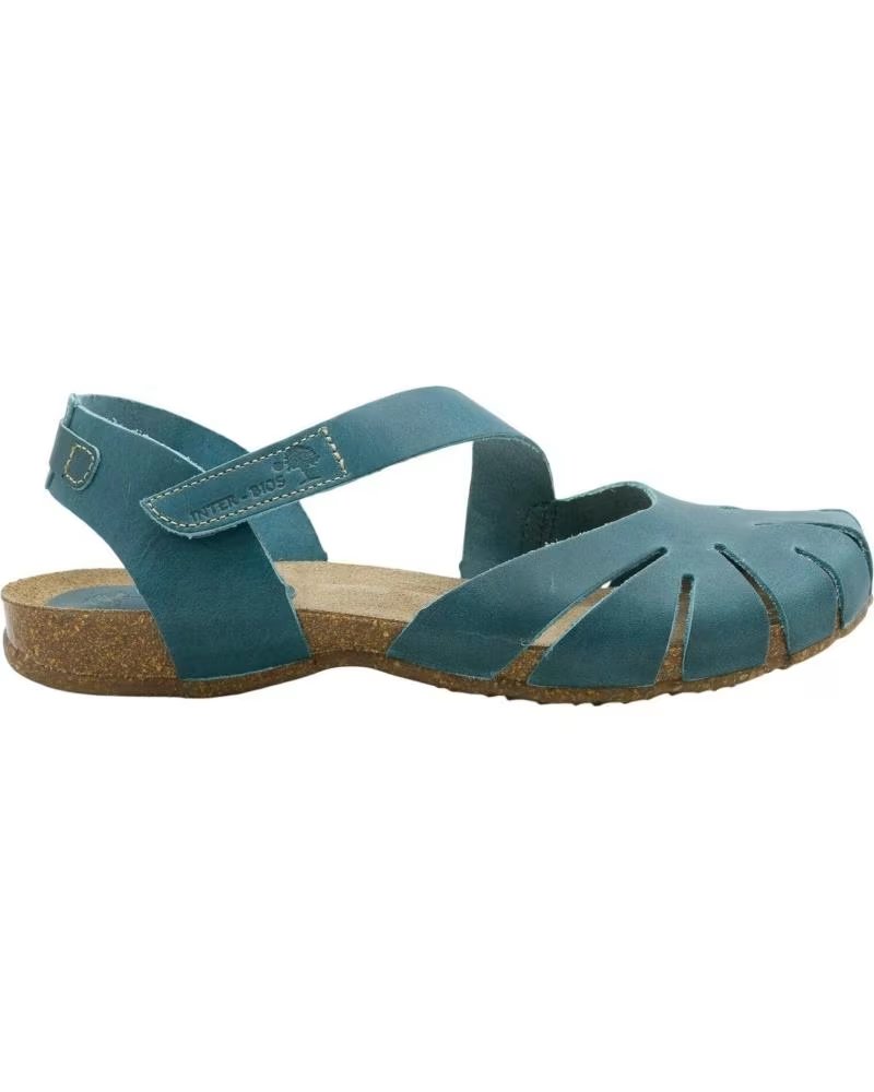 INTERBIOS 4456 SANDALEN BLAU AZUL