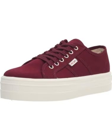 VICTORIA SNEAKERS MODEL 109200 PLATFORM BORDEAUX REF 1186944 BURDEOS