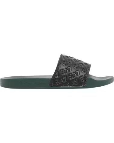 EMPORIO ARMANI CLAQUETTES POUR HOMME 1153632 VERT VERDE