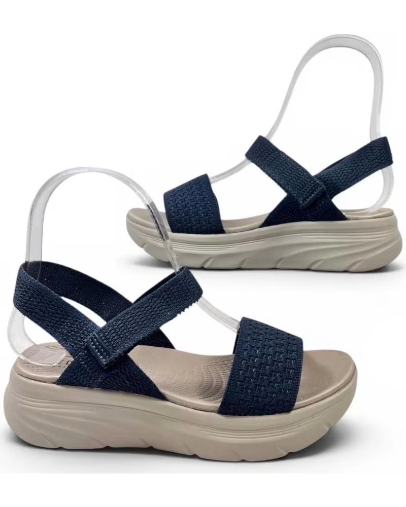 TIMBOS BEQUEME KEILSANDALE FÜR DAMEN MARINEBLAU 132703 AZUL