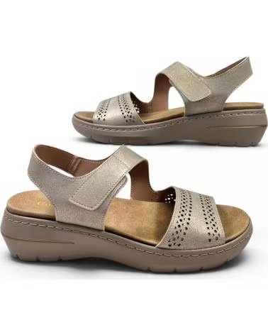 TIMBOS BEQUEME KEILSANDALE 132635 BEIGE